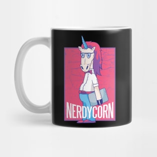 Nerdycorn Cute Unicorn Nerd Gift Idea Mug